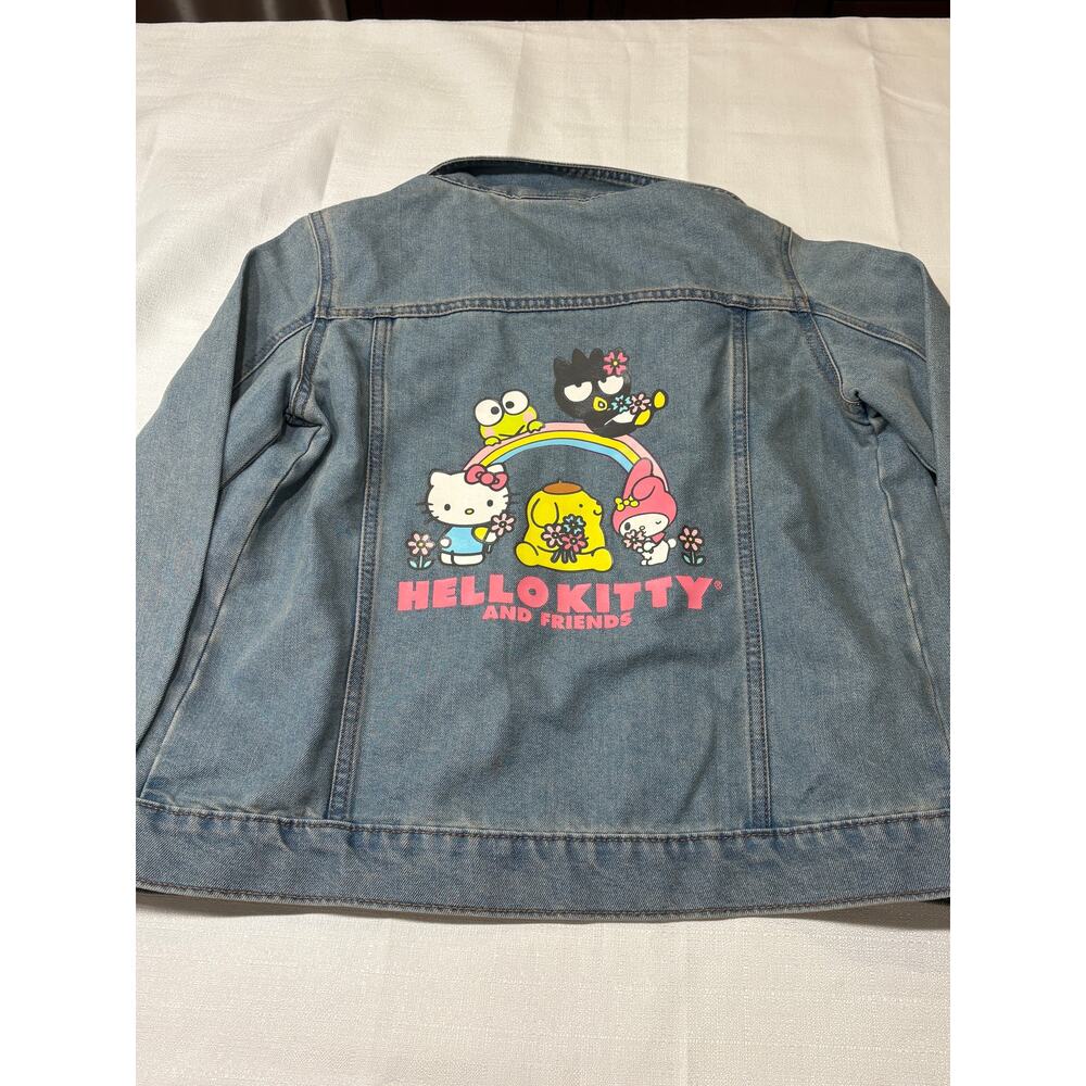 Sanrio Hello Kitty and Friends Denim Jean Jacket Girls Size L